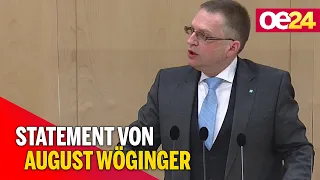 August Wöginger zu "Maskenbetrug, Testzwang und Impfdesaster"