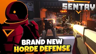 Brand New Horde Defense FPS with Traps and Turrets | SENTRY Live Gameplay