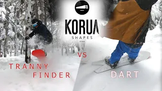 Korua Shapes Snowboards: Tight Tree Board Comparison