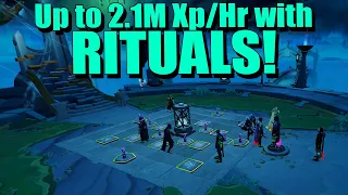HUGE Necromancy XP with Rituals at 90+!?- Up to 2.1M Xp/Hr! (Nerfed from 2.7)