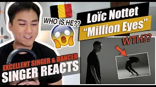 Loïc Nottet - Million Eyes (Official Video) | SINGER REACTION