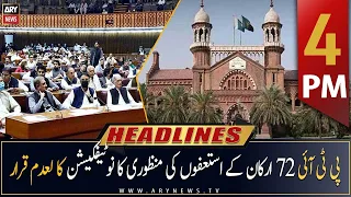 ARY News Headlines | 4 PM | 19th May 2023