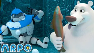 Winter Wonderland! | ARPO The Robot | Funny Kids Cartoons | Kids TV Full Episodes