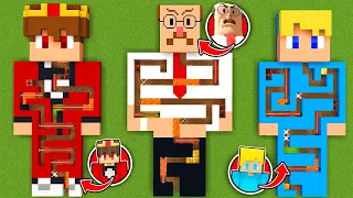 SEMLAKI LABYRINTH vs. MR. PICKELS vs. UKRI LABYRINTH XXL in Minecraft!