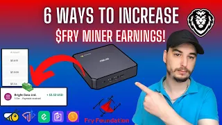 Earn More with Fry Miner: 6 PASSIVE INCOME Apps! Bandwidth Sharing!