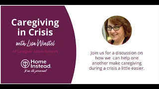 Caregiving in Crisis (November 2020 Live Chat)