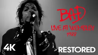 Michael Jackson: BAD Live at Wembley 1988 | RESTORED