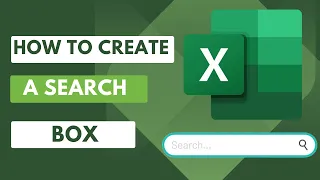 How to Create a Search Box in Excel for Quick Data Filtering #excel