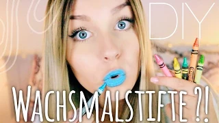 ... WACHSMALSTIFTE als Lippenstift ?? -  DIY ♡ | Dagi Bee