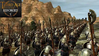 THE MARCH OVER THE MISTY MOUNTAINS (Mountain Battle) - Third Age: Total War (Reforged)