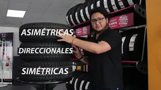 Diseños de llantas y su manera correcta de colocarlas