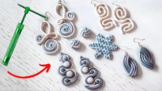 How to Use Extruder to Make Interesting Polymer Clay Jewelry Designs