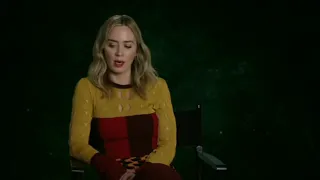 Emily Blunt and John Krasinski On-Set Interviews of "A Quiet Place: Part II" (Part 5)