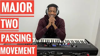 Gospel passing chords piano tutorial