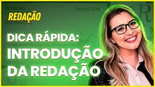 COMO FAZER UMA INTRODUÇÃO DE REDAÇÃO? (CONCURSOS/ENEM/VESTIBULAR) - Profa. Pamba