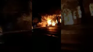 Пожежа у Берегові