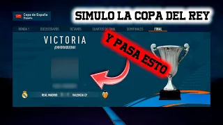 SIMULO LA COPA🏆 DEL REY👑 Y PASA ESTO💥