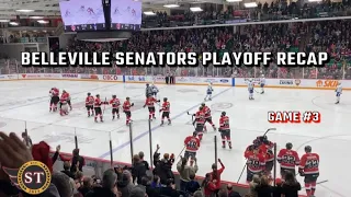 The Belleville Senators ADVANCE To Round TWO After Thriller Against Toronto Marlies!