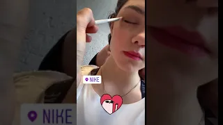 Instagram Stories Евгении Медведевой / Встреча в Nike и автограф-сессия / 13.04.2019