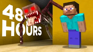 This SCARY Minecraft Prison Took 48 Hours To Escape