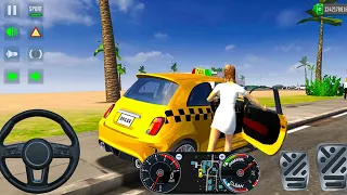 Taxi Simulator 2024 - American Taxi Driver Game Quick Ride - Car Game Android Gameplay