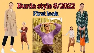 Burda style 8/2022 , first look 👀👍