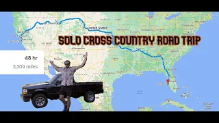 Solo Cross Country Road Trip from Florida to California in a 23 year old Truck.