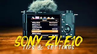 Sony ZV-E10 Tips & Best Settings for Cinematic Video Footage