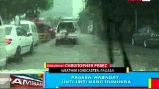 BP: PAGASA: Hanging habagat, magdadala ng pag-ulan sa ilang bahagi ng bansa