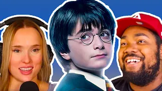 Fans First Time Reaction to Harry Potter and the Sorcerer's Stone!!