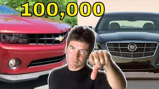 5 Cars That Won't Last 100,000 miles
