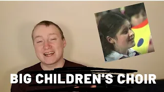 Big Children's Choir - Winged swings (Крылатые качели) (USSR,1980) eng sub - Reaction!