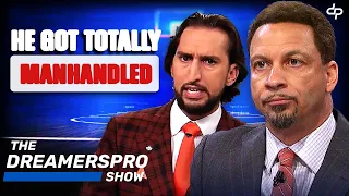 Chris Broussard Totally Dismantles Nick Wright On Live TV Over His Michael Jordan Lebron James Take