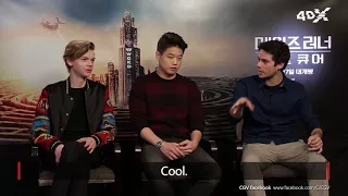 Maze Runner: The Death Cure cast reacts to 4DX