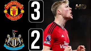 Man Utd vs newcastle | Manchester United vs Newcastle 3-2  HIGHLIGHTS | Premier League