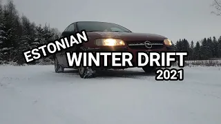 Estonian Winter Drift 2021 - Opel Omega 2.5TDS
