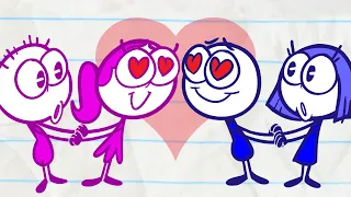 Pencilmate's INFATUATED! | Animated Cartoons Characters | Animated Short Films | Pencilmation