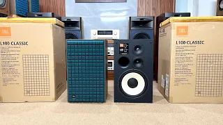 Nóng 🔥🔥 Bóc siêu Hàng mới giá cũ  Loa JBL L100 Classic  bảo hành 1 năm  tại Minh Audio