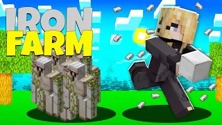 COME COSTRUIRE UNA FARM DI FERRO SU MINECRAFT! (60 STACK/H)