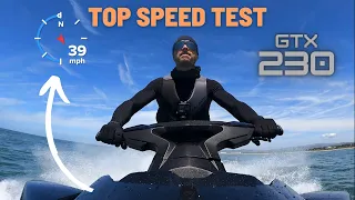 Sea-Doo GTX-230. TOP SPEED Testing Results.