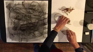 How Layering & Obliterating Charcoal Drawings Can Reveal New Directions in Image Making.