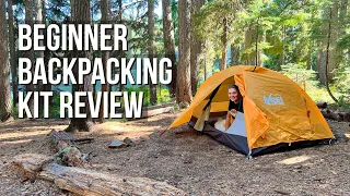 REI Co-op Backpacking Bundle Review - Tent Sleeping Bag & Pad