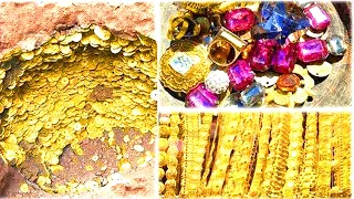 TREASURES OF GOLD COINS AND HUGE DIAMONDS ARE FOUND IN THE HIDDEN! HOW TO EARN ON DIAMONDS!