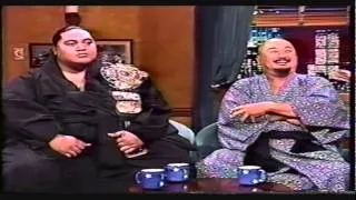 Yokozuna & Mr. Fuji on "Late Night with Conan O'Brien" - 11/22/93