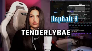 Амина Tenderlybae поет песню macan asphalt 8 один час