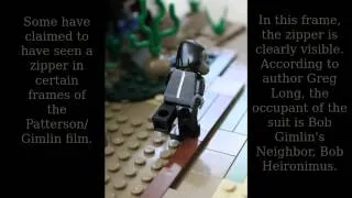 Patterson/Gimlin Film, Shocking new Bigfoot/Sasquatch evidence! (Lego MOC)