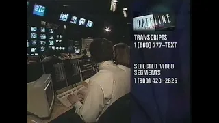 WNBC (NBC) split-screen credits [February 7, 1997]