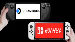 Что выбрать: Valve Steam Deck или Nintendo Switch OLED?