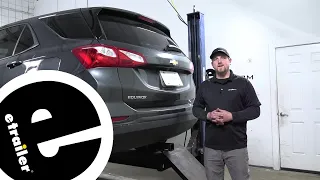 etrailer | Curt Trailer Hitch Installation - 2020 Chevrolet Equinox