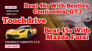 Asphalt 9 [Touchdrive] Car Hunt: CHEVROLET CORVETTE C7.R | Bentley Continental GT3 & MAZDA FURAI